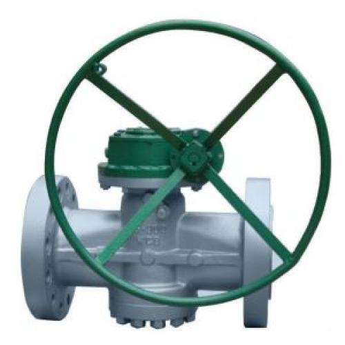 Inverted pressure balance lubricated plug valve Inverted pressure balance lubricated plug valve