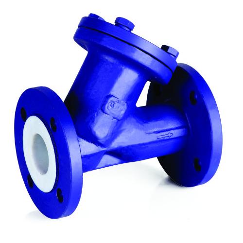 PFA FEP lined Y type strainer PFA FEP lined Y type strainer