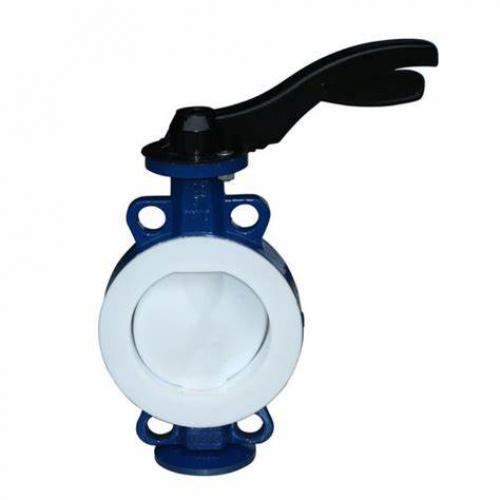 PTFE lined wafer  butterfly valve PTFE lined wafer  butterfly valve