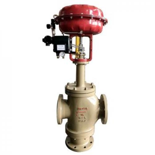 Pneumatic steam three way control valve Pneumatic steam three way control valve